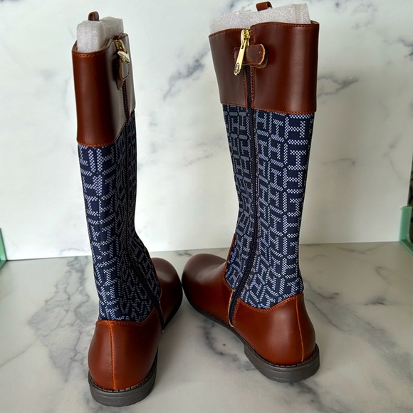 Tommy Hilfiger Girls Andrea Jaelyn Riding Boots - Picture 7 of 10